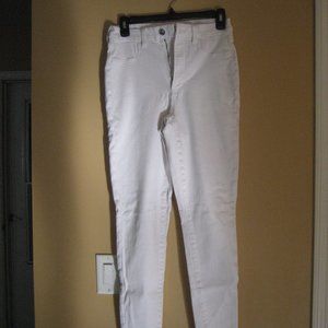 American Eagle AE White Skinny Jeans Sz 4